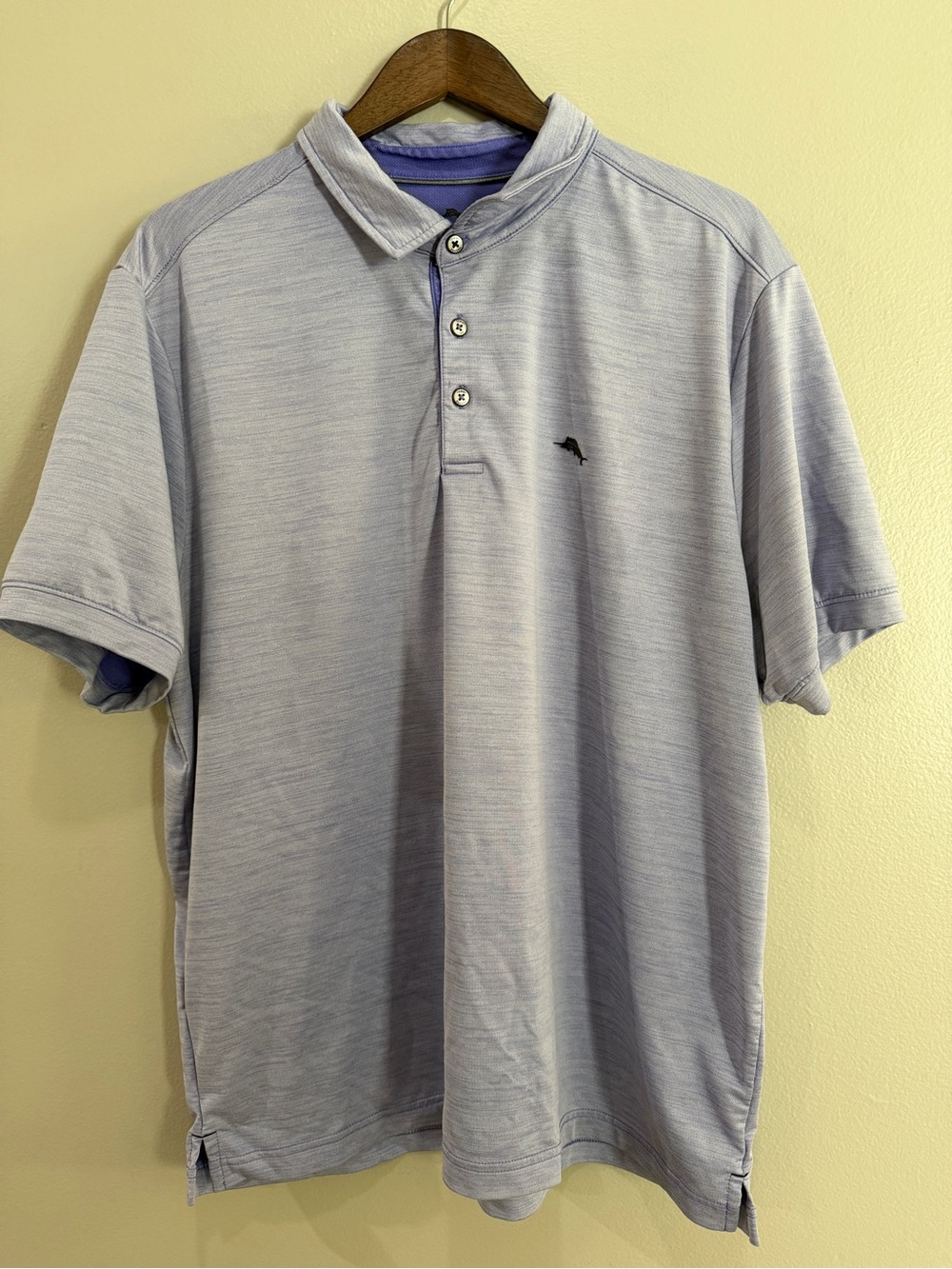 Tommy Bahama Light purple heavy polo size XL
